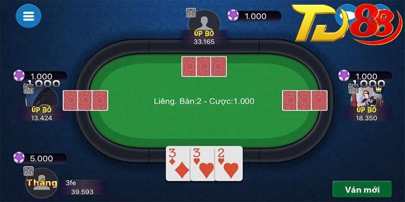 Nắm bắt bí kíp chơi liêng dễ thắng tại TD88